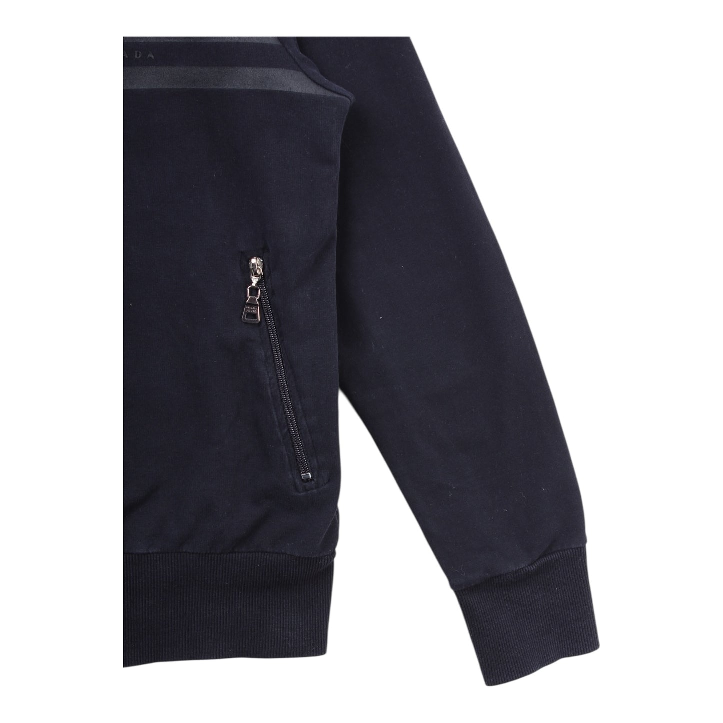 Prada zip sweatshirt Small