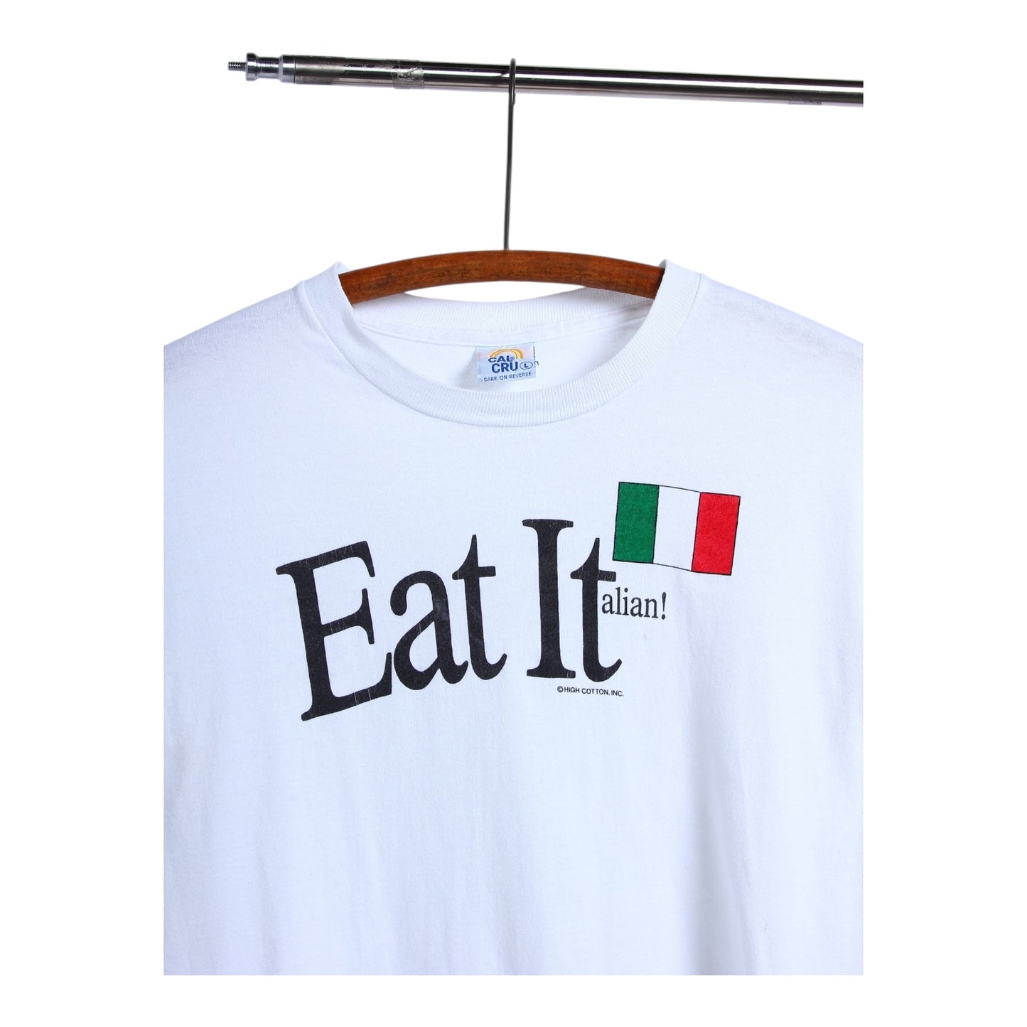 90s Eat ITalian tee medium