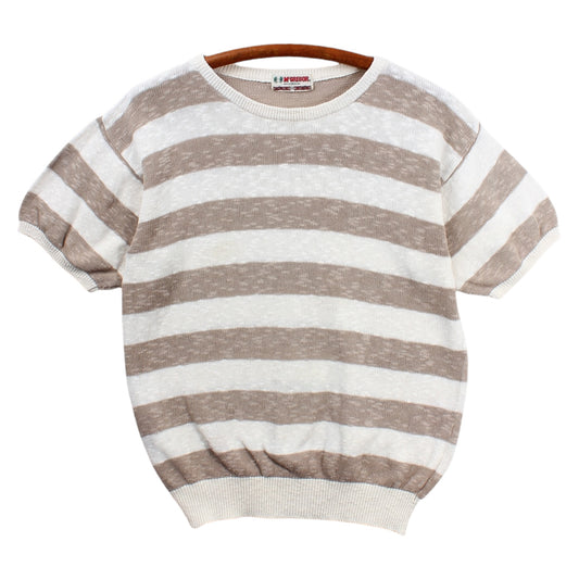 60s mcgregor cotton short sleeve sweater Small