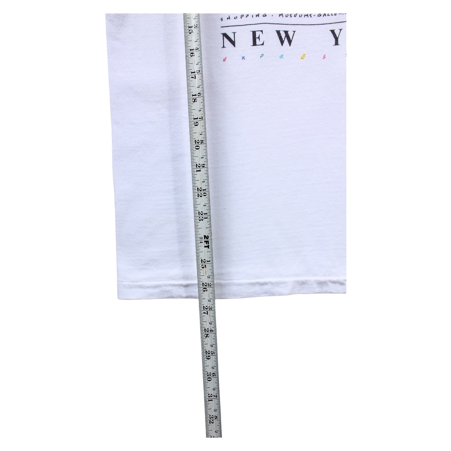 80s New York the big apple tee large