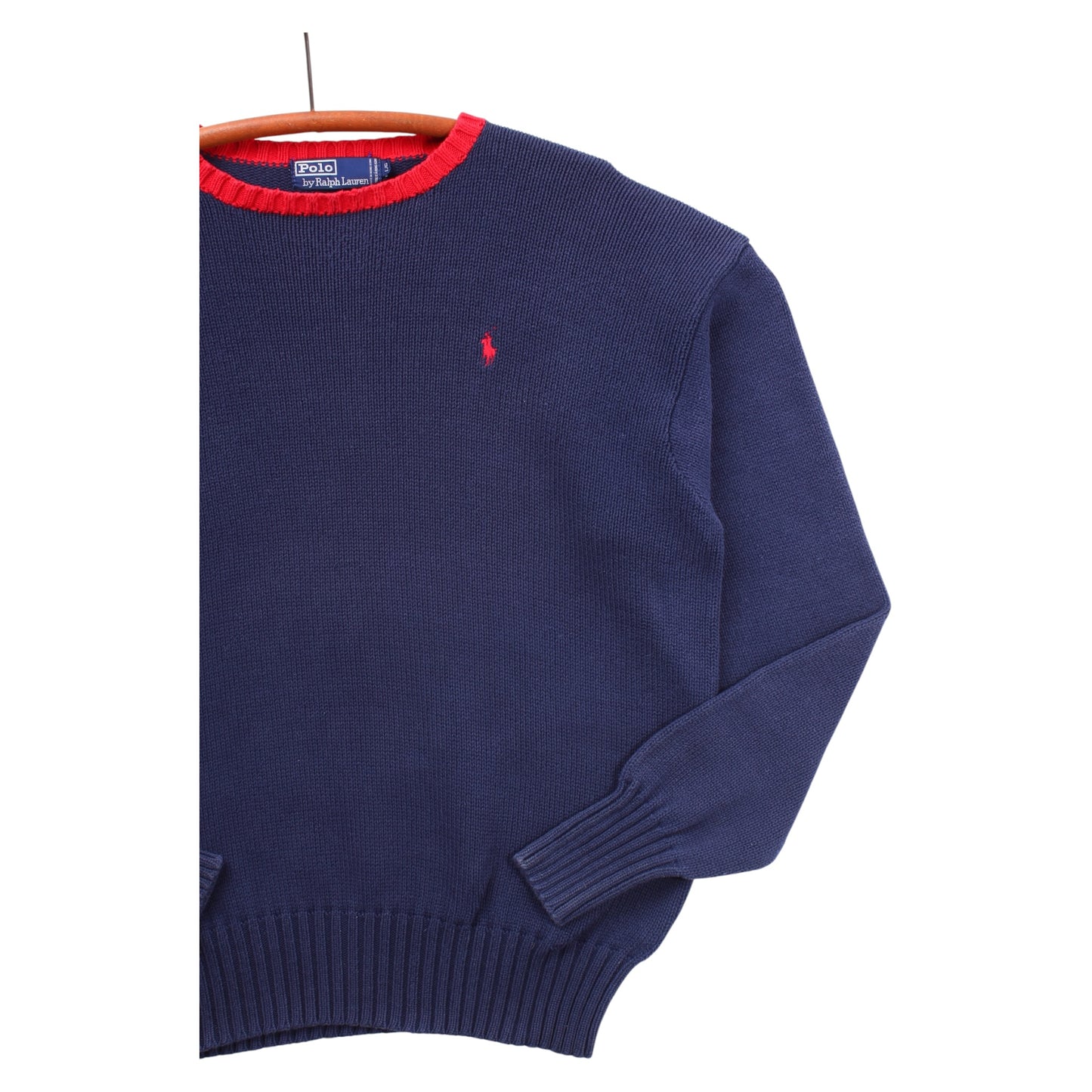 90s Polo Ralph Lauren cotton sweater medium