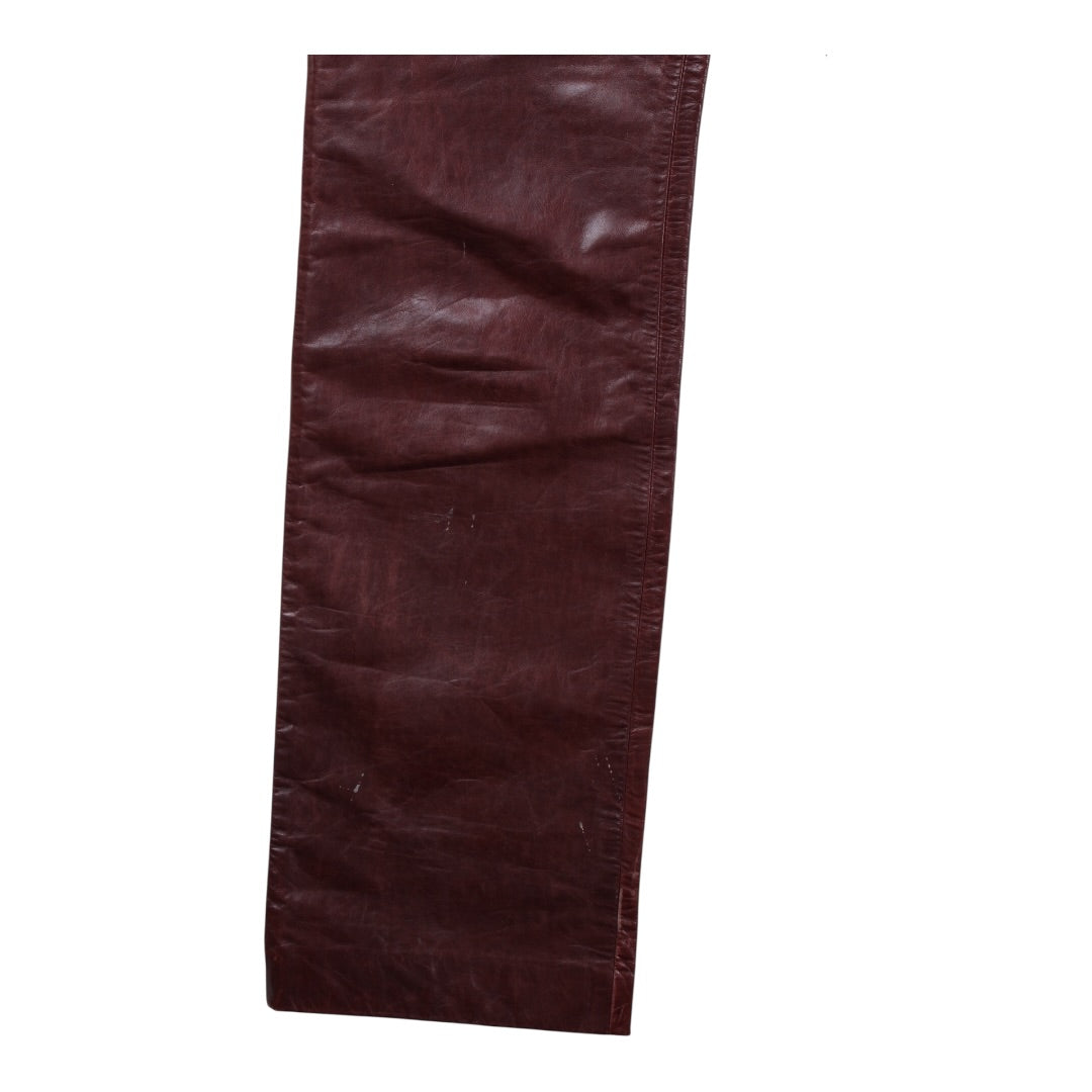 2000 Gap leather pant womens 28/30