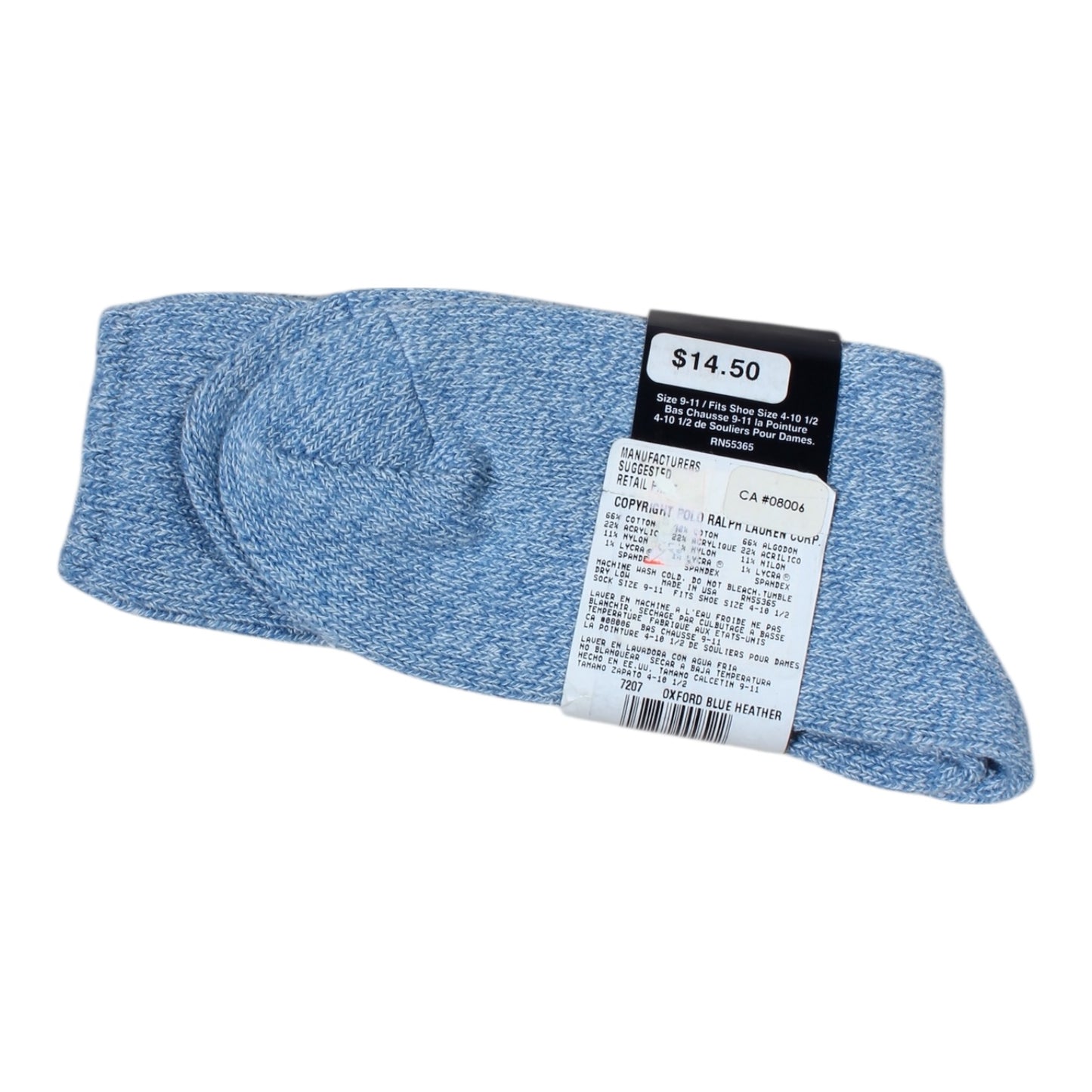 Polo Ralph Lauren sock sz 9-11