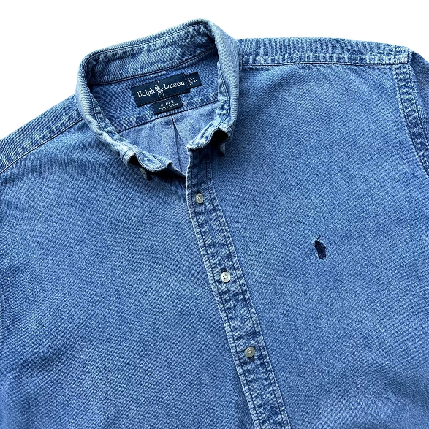 Polo Ralph Lauren denim shirt large