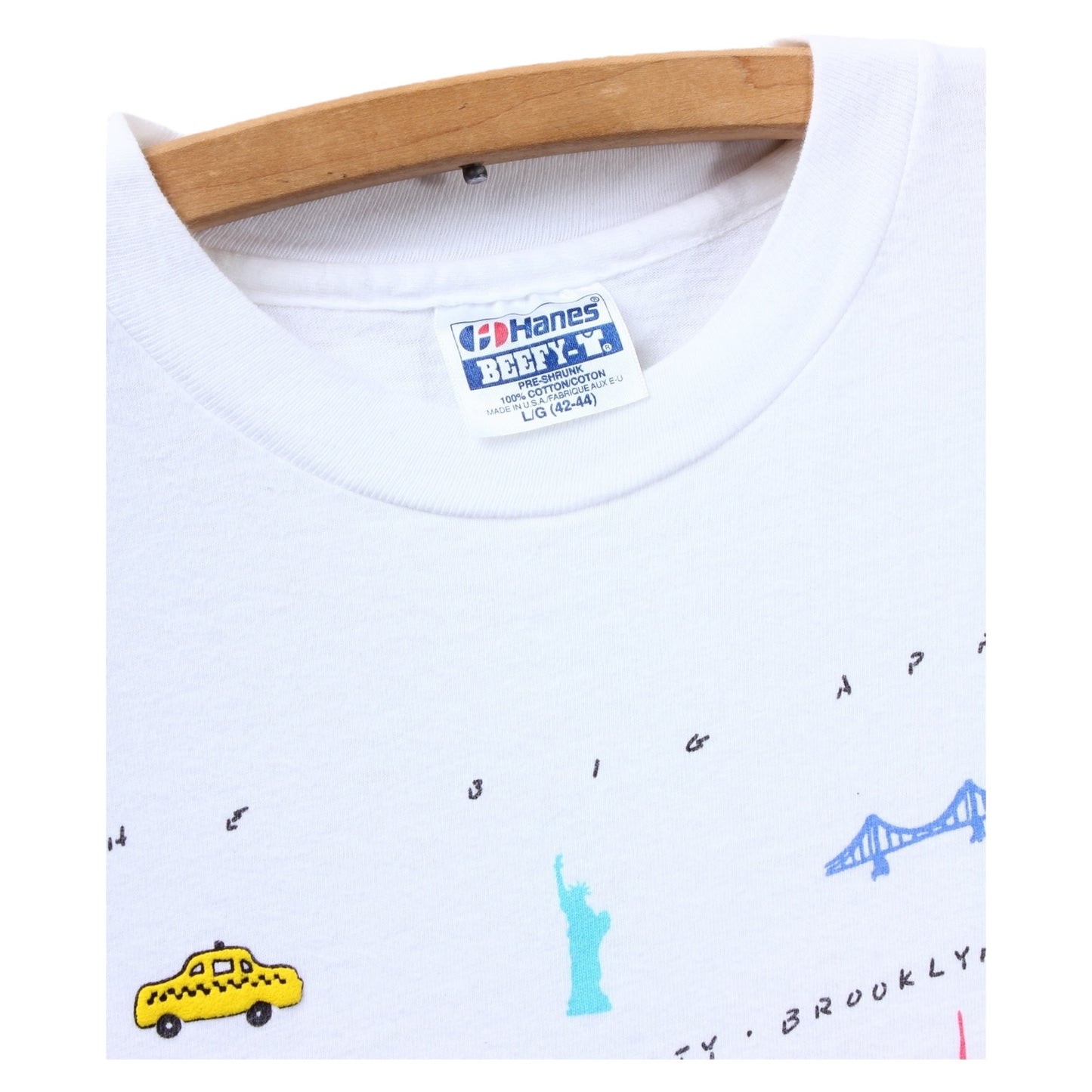 80s New York the big apple tee large
