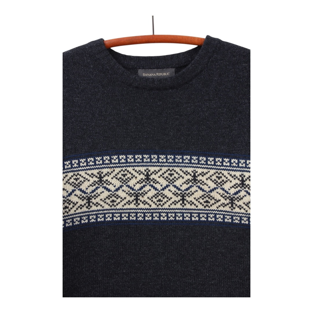 2000s Banana republic lambswool sweater large