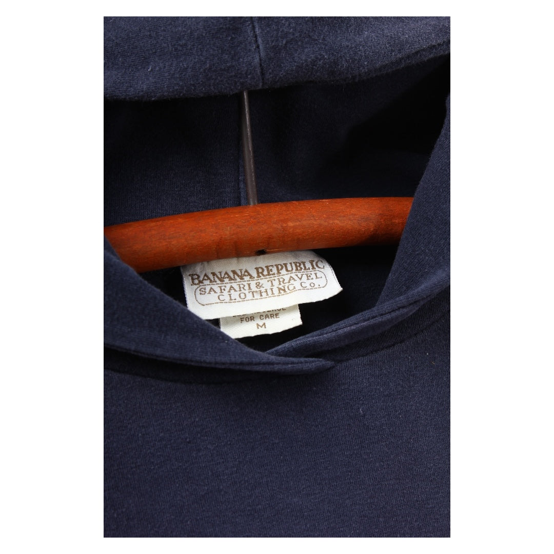 90s Banana republic hooded longsleeve X Small