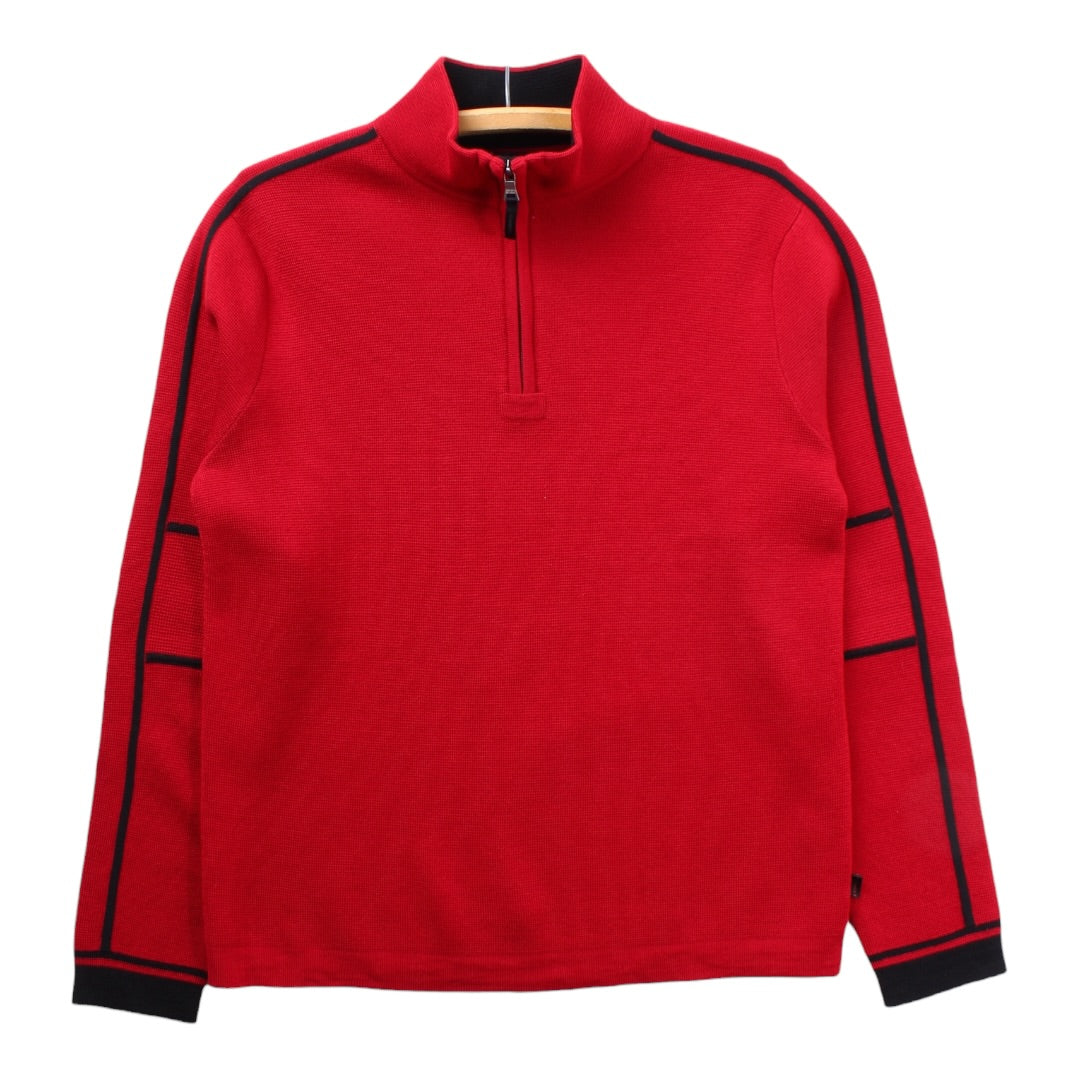 Y2K Banana republic wool zip medium