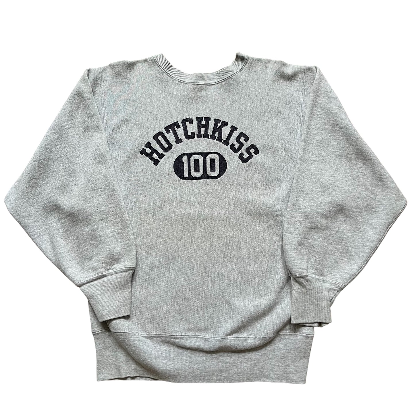 90s Hotchkiss school reverse weave crewneck large