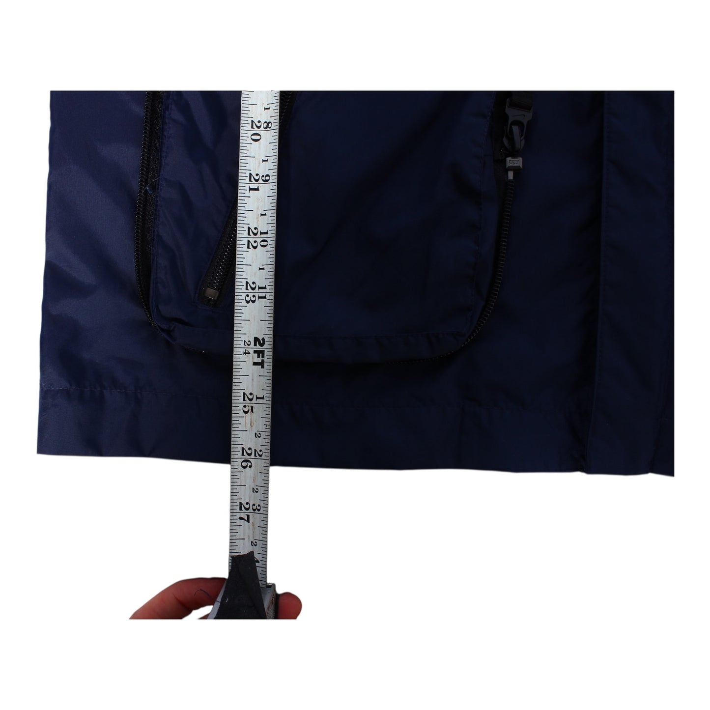 2000s Nike packable tech zip jacket M/L