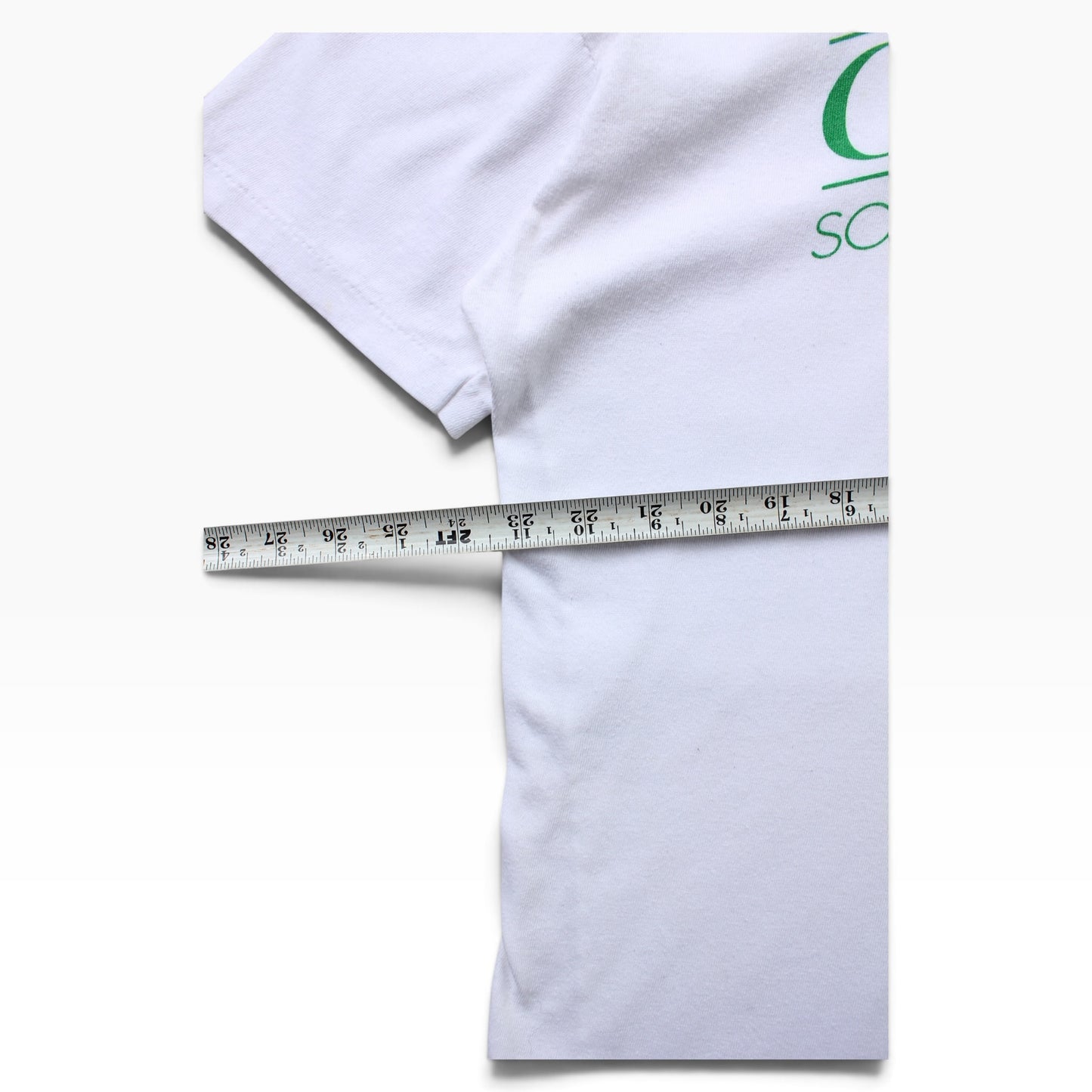 80s GREEN something can be down roots tee L/XL