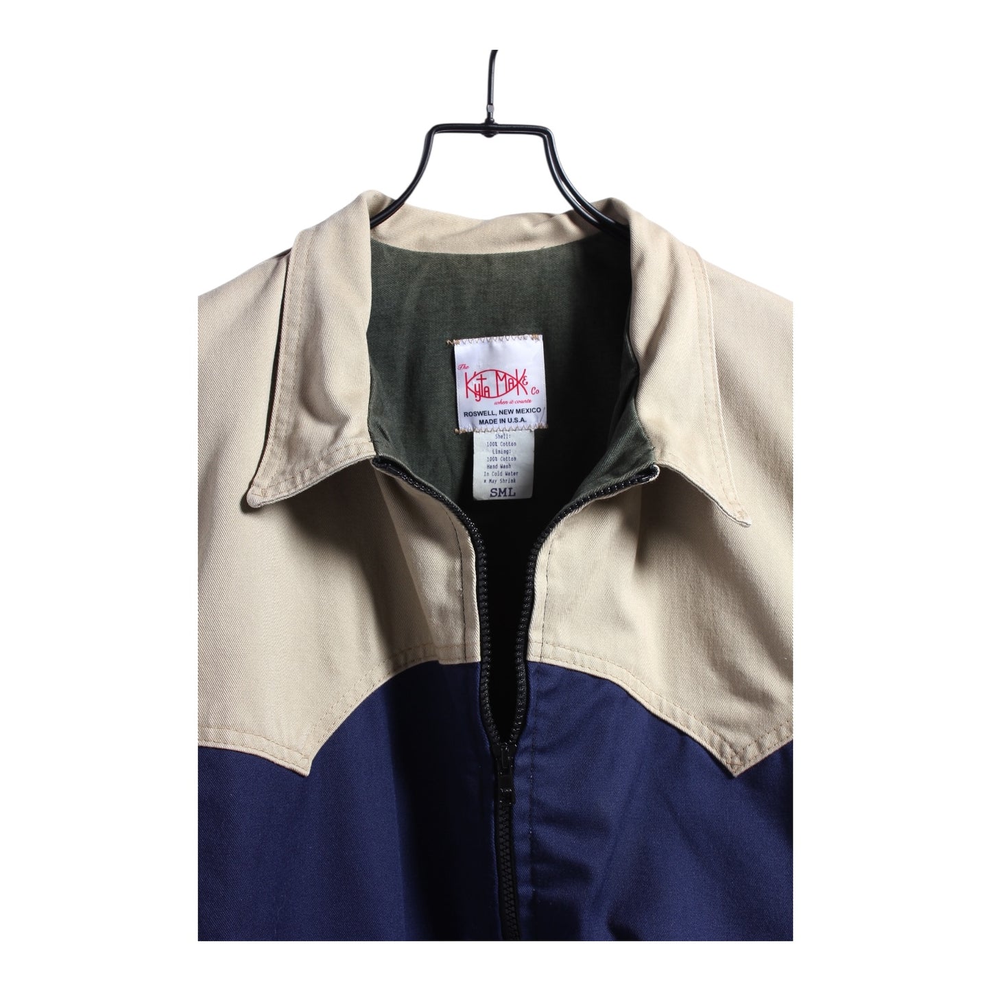 80s Kyta make cotton western jacket small