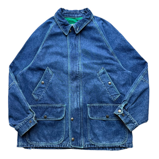 Made in italy🇮🇹 denim jacket chore coat XL