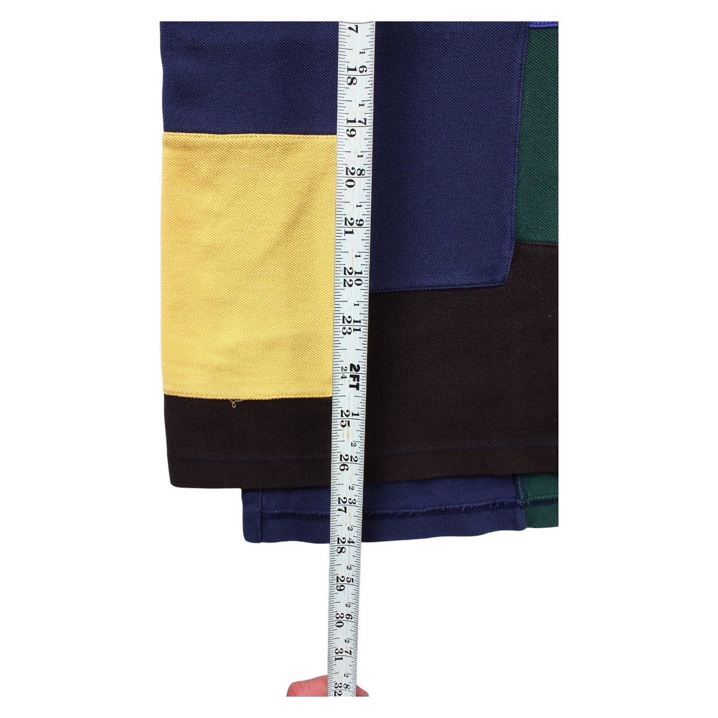 90s Polo Ralph Lauren patchwork polo XL