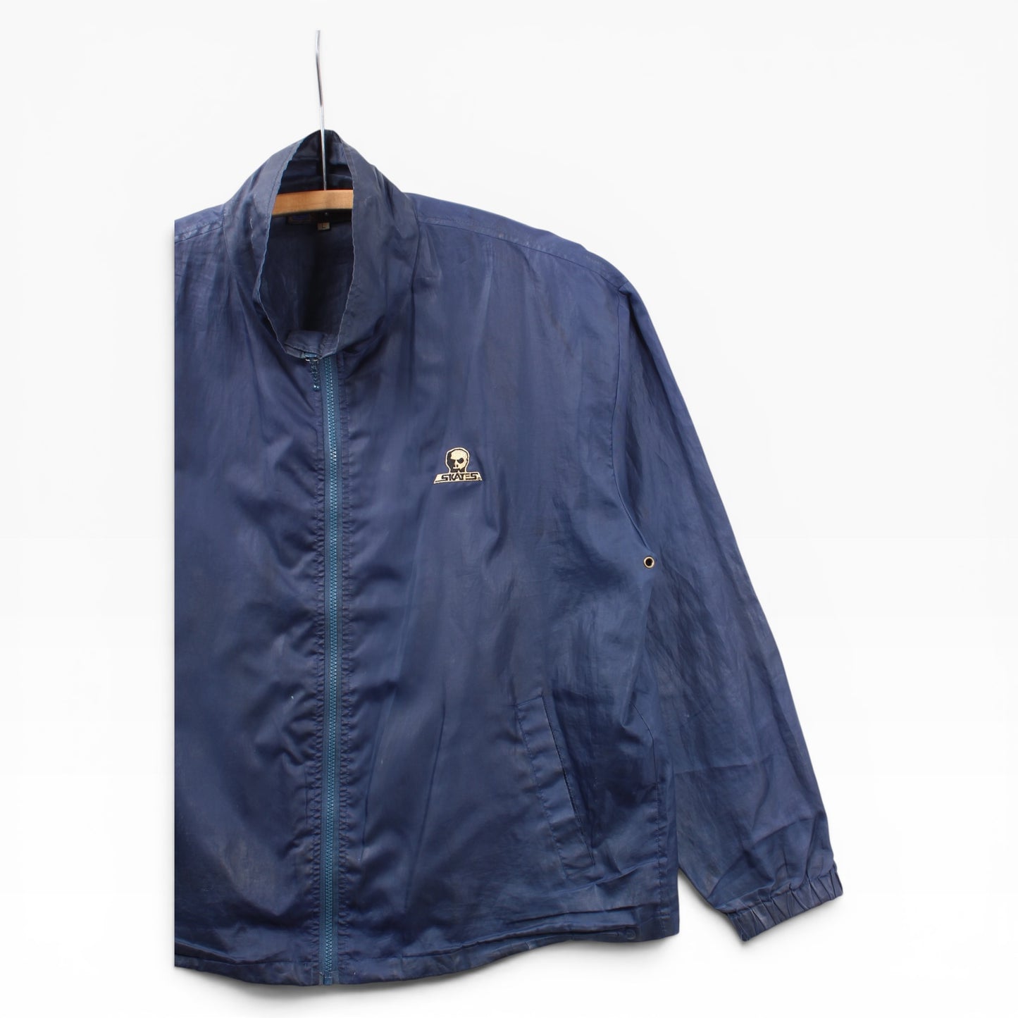90s skull skates windbreaker large