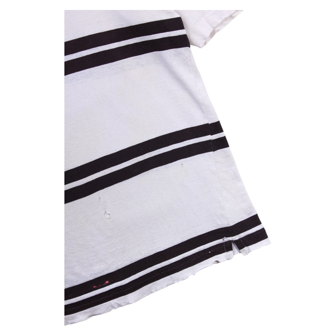 90s Gap striped tee. well worn Large