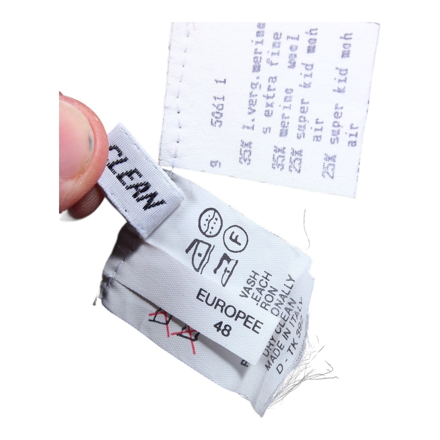 Gianfranco ferre wool and leather zip sweater XL