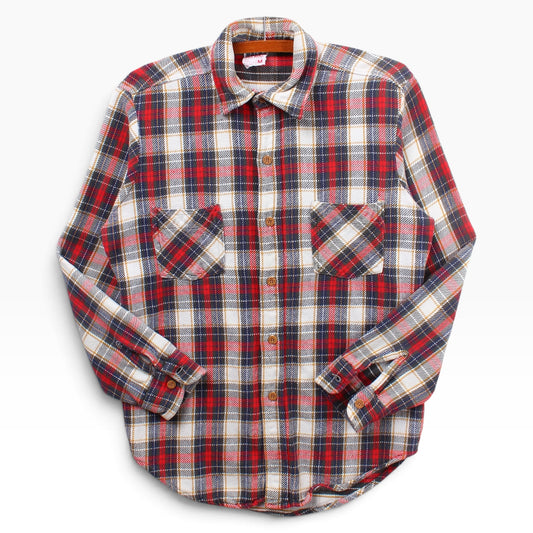 80s MAC jc penny heavy cotton button up Small