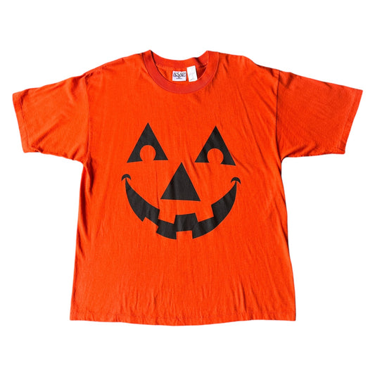 Halloween jack o lantern tee XL