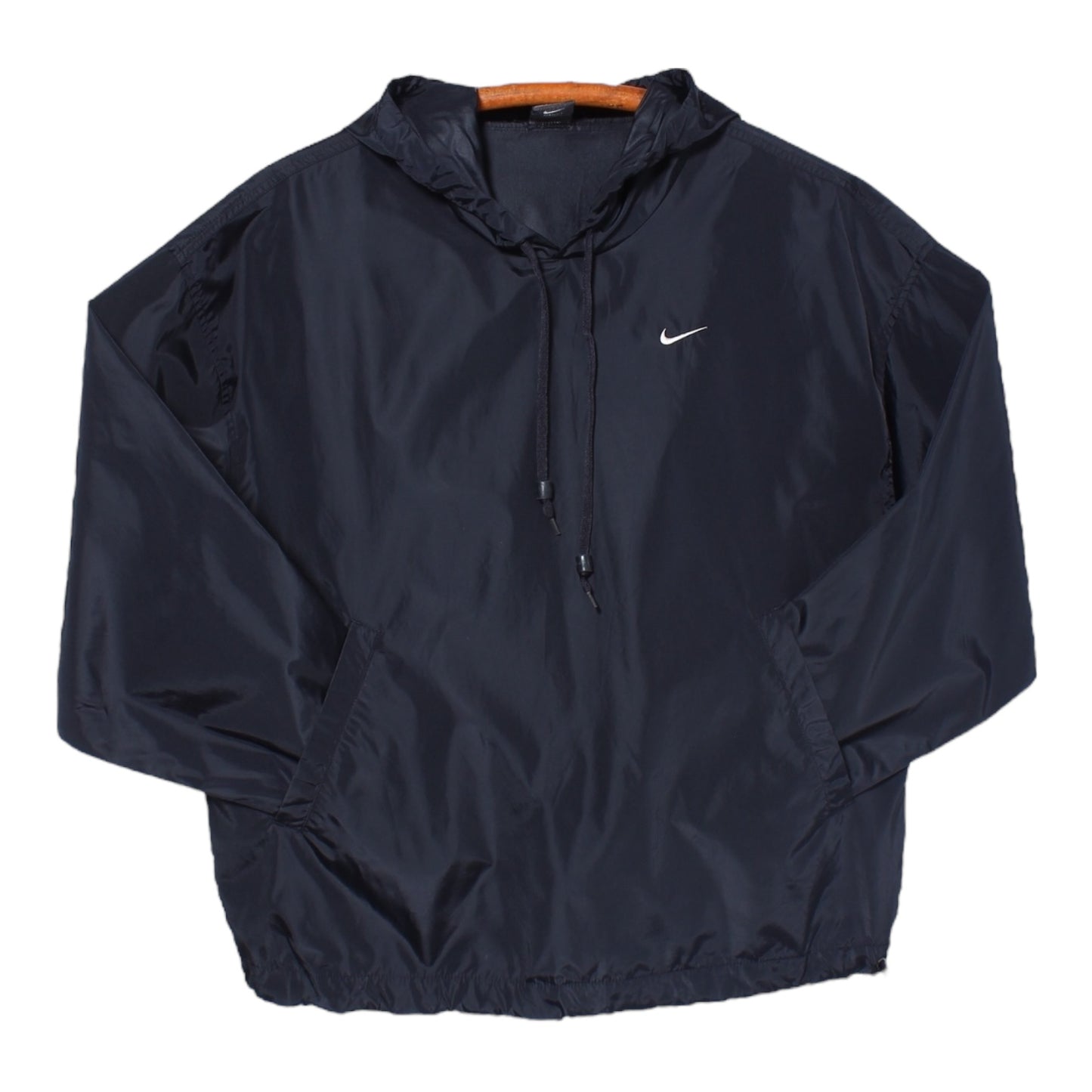 2000s Nike hooded pullover nylon S/M
