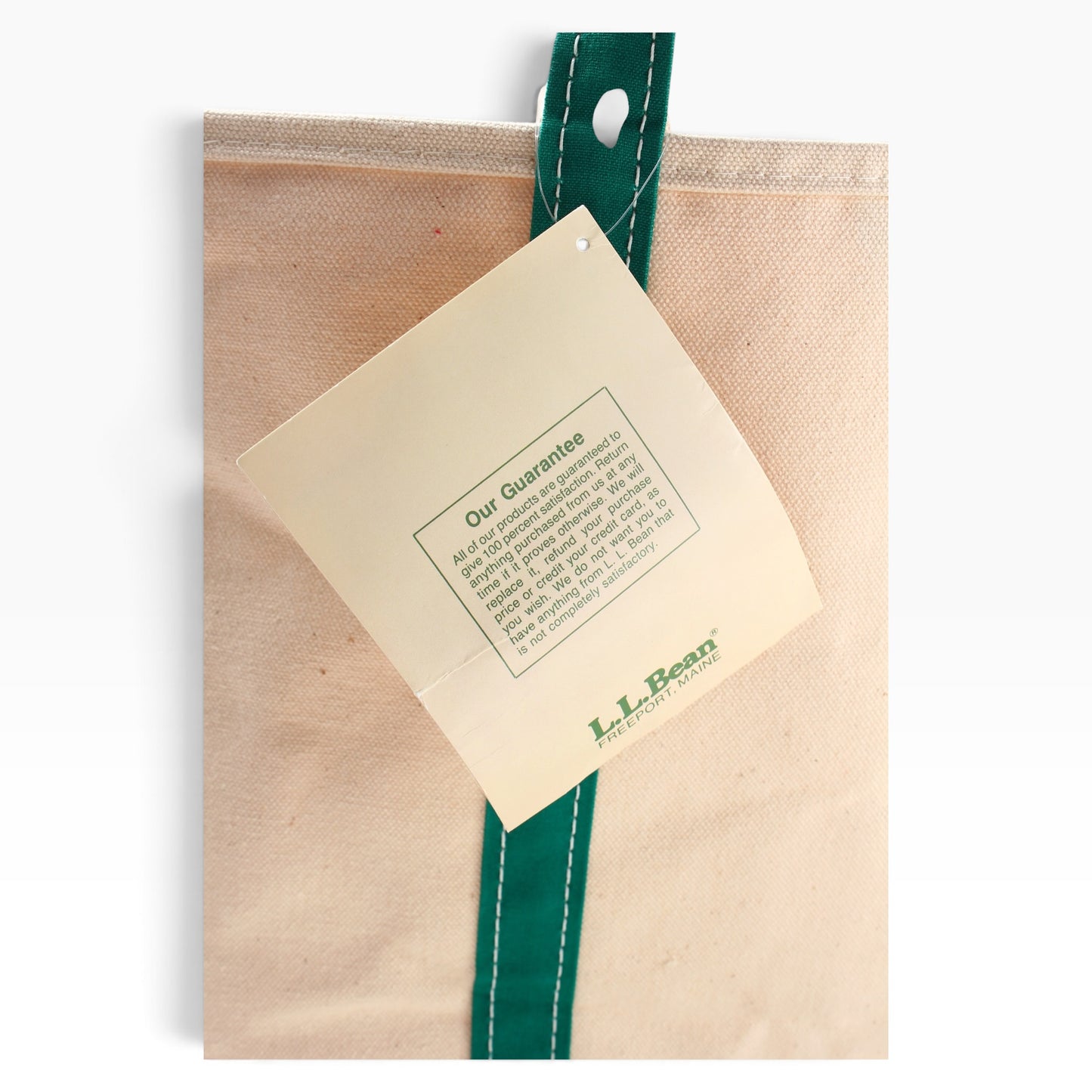 80s LL Bean boat and tote