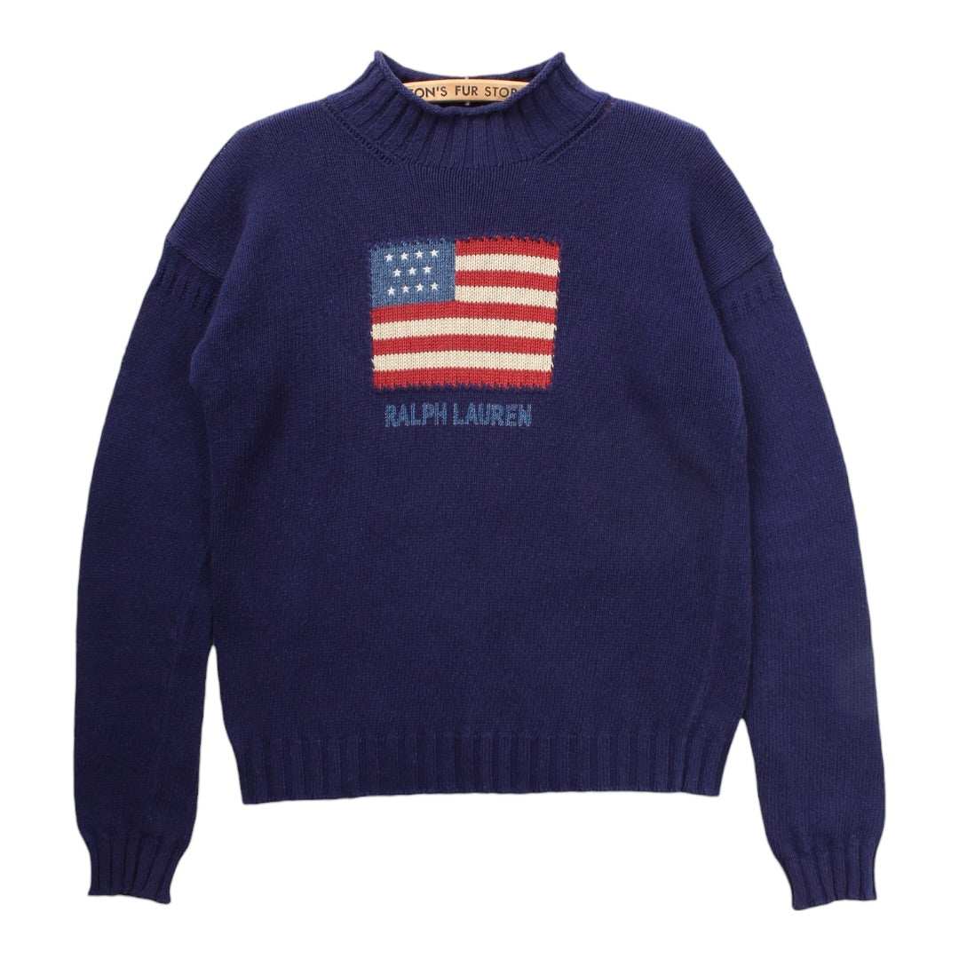 Polo Ralph Lauren flag roll neck Small