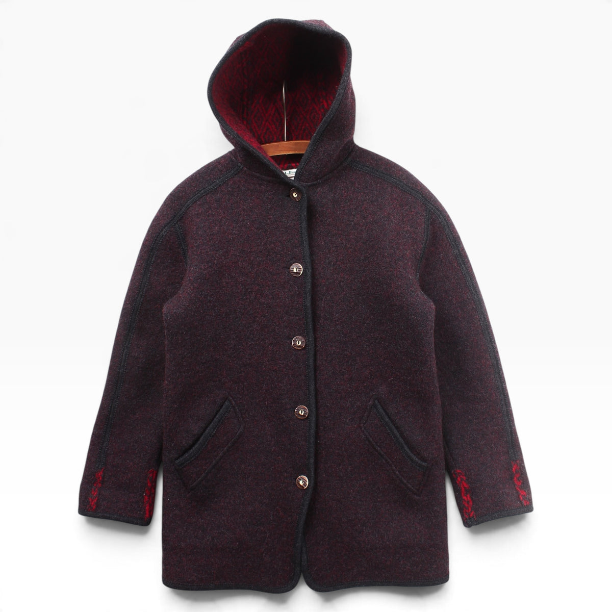 LL Bean wool coat XS