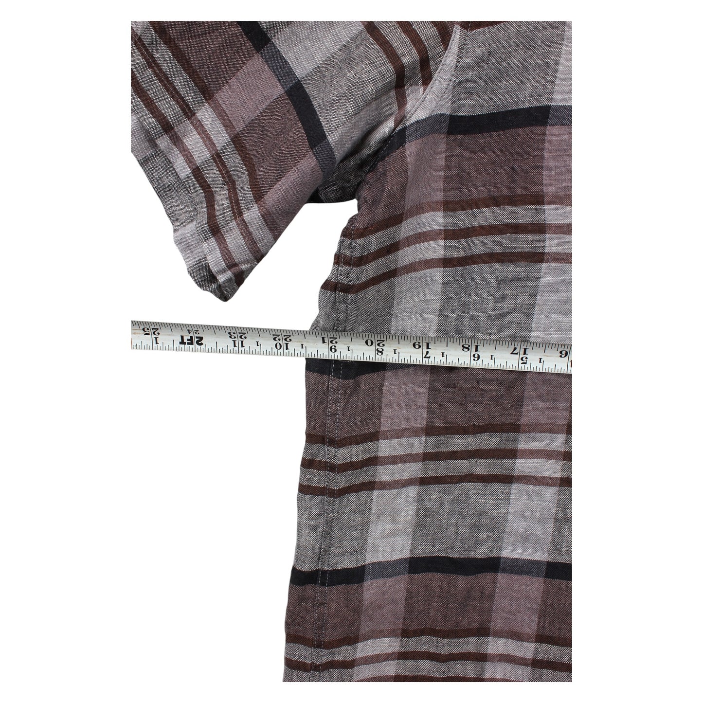 Made in italy linen button up shirt medium
