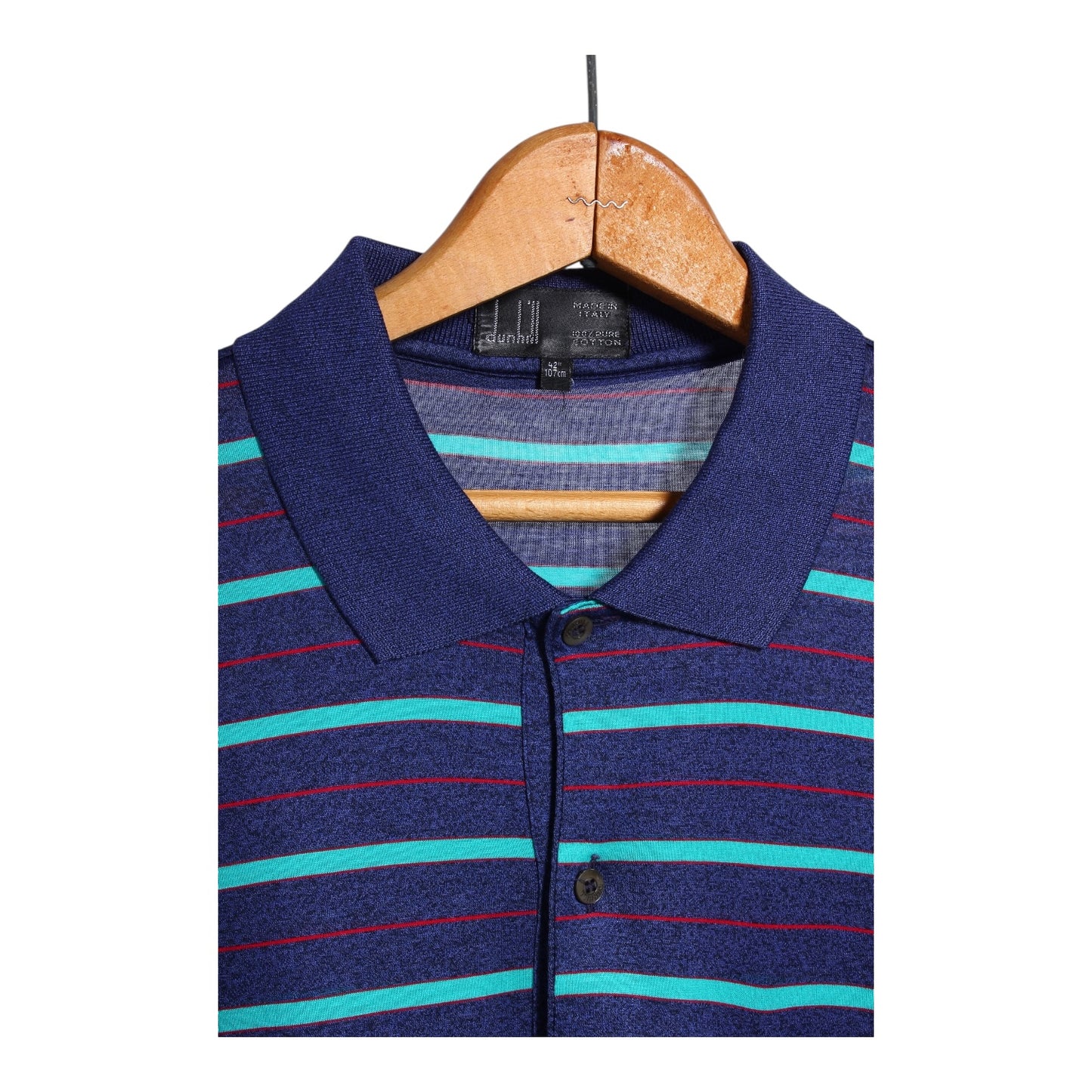 Dunhill mercerized cotton polo Made in italy🇮🇹 medium