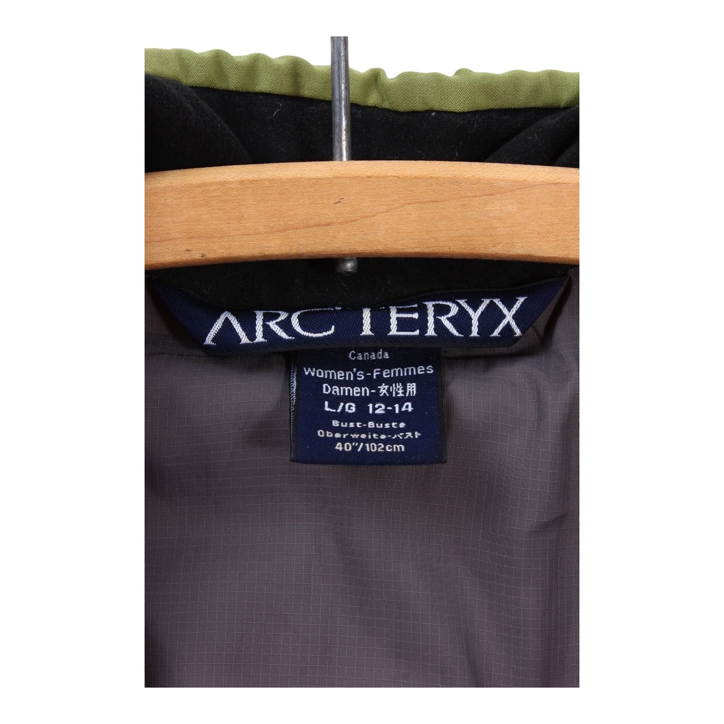 2006 Arc’teryx primaloft style (puffy) mid layer jacket women’s large Made in canada🇨🇦