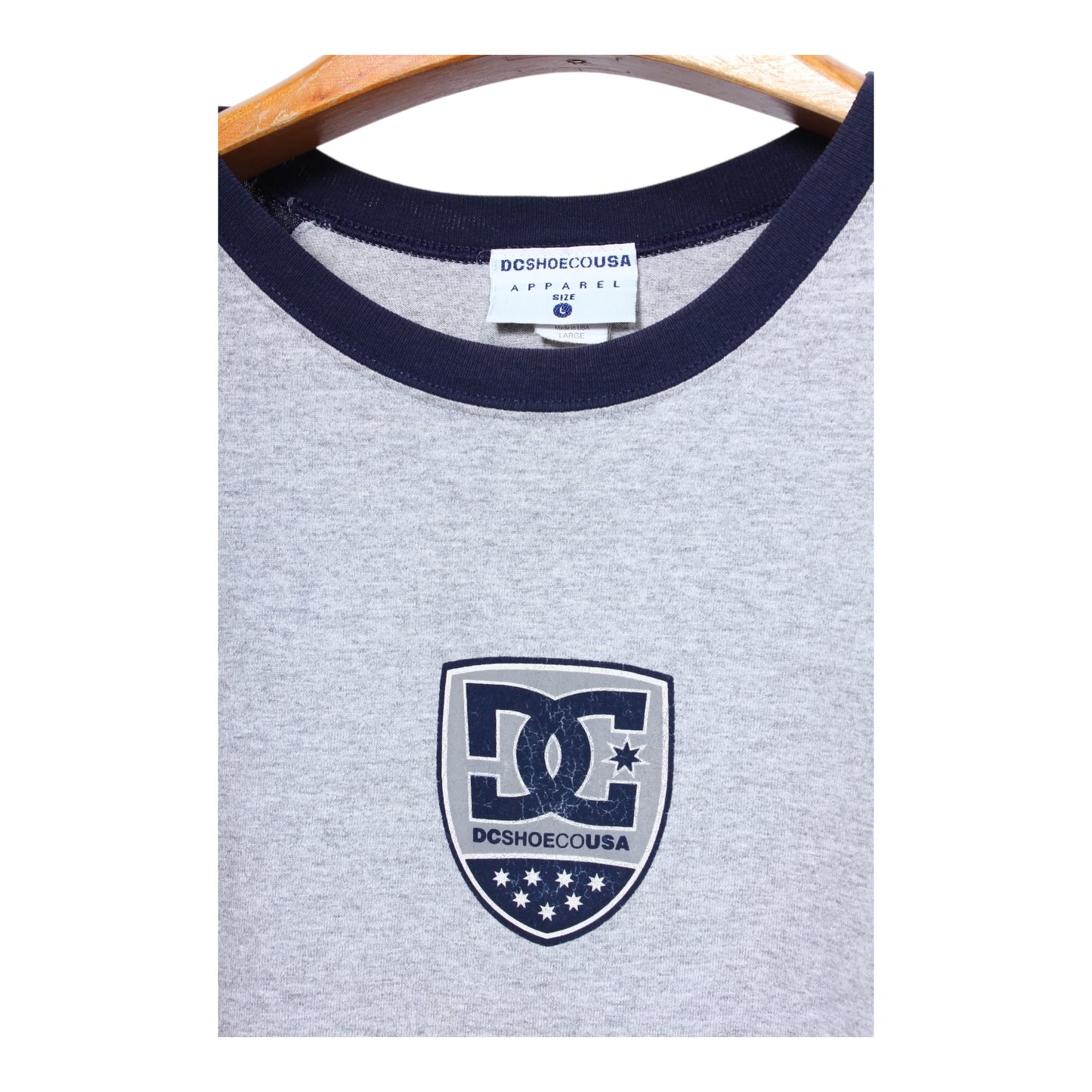 90s DC shoe co tee large