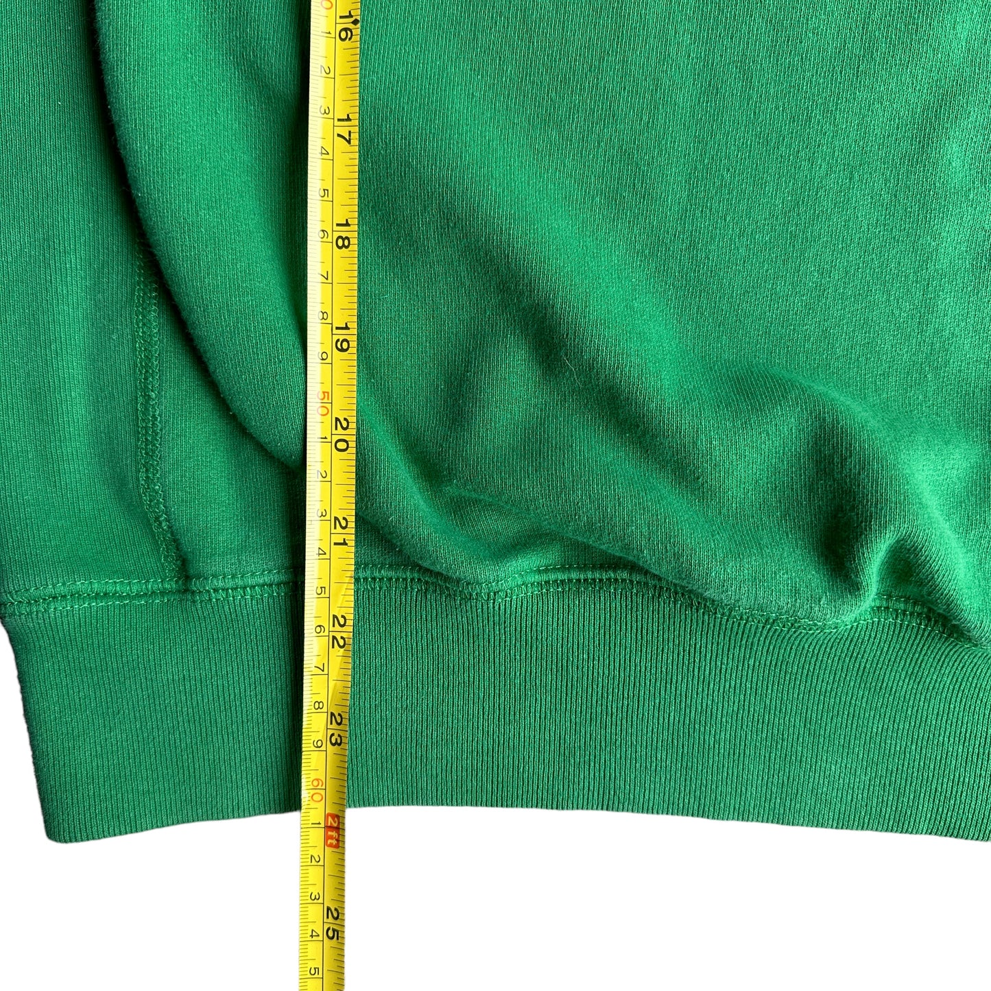 Noah core logo jelly green crewneck small