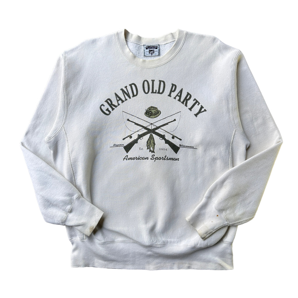 Grand old party american sportsman heavy weight sweatshirt large