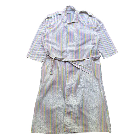 Saks sear sucker robe Small