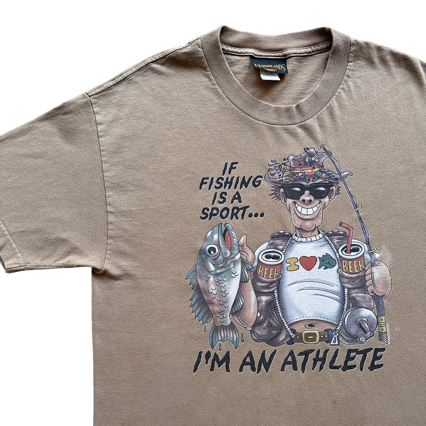 Fishing sport athlete tee M/L