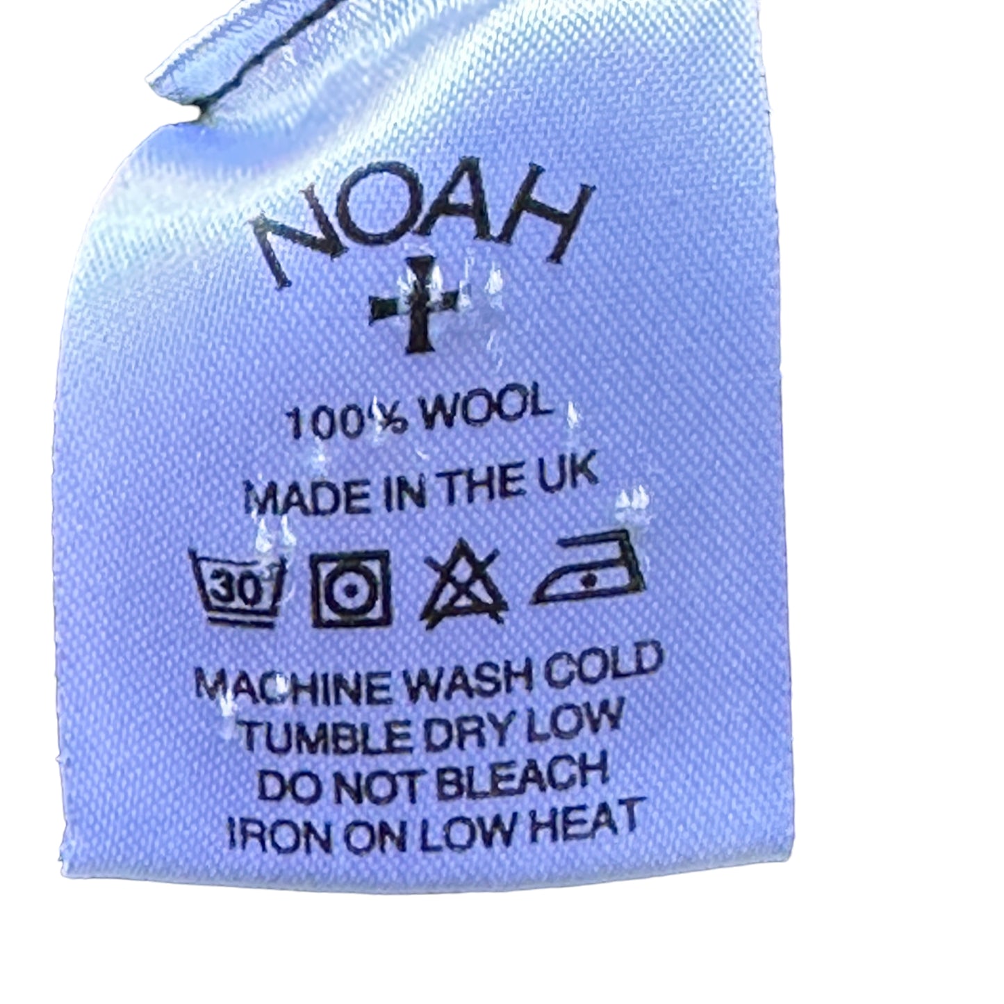 Noah wool hooded fisherman’s sweater medium