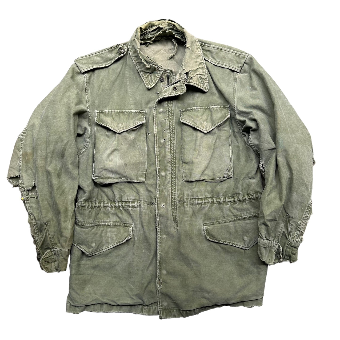 Thrashed military jacket    Small