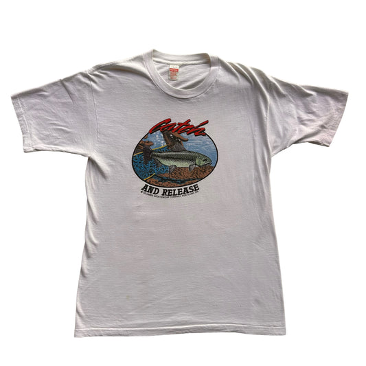 80s Catch and release tee S/M