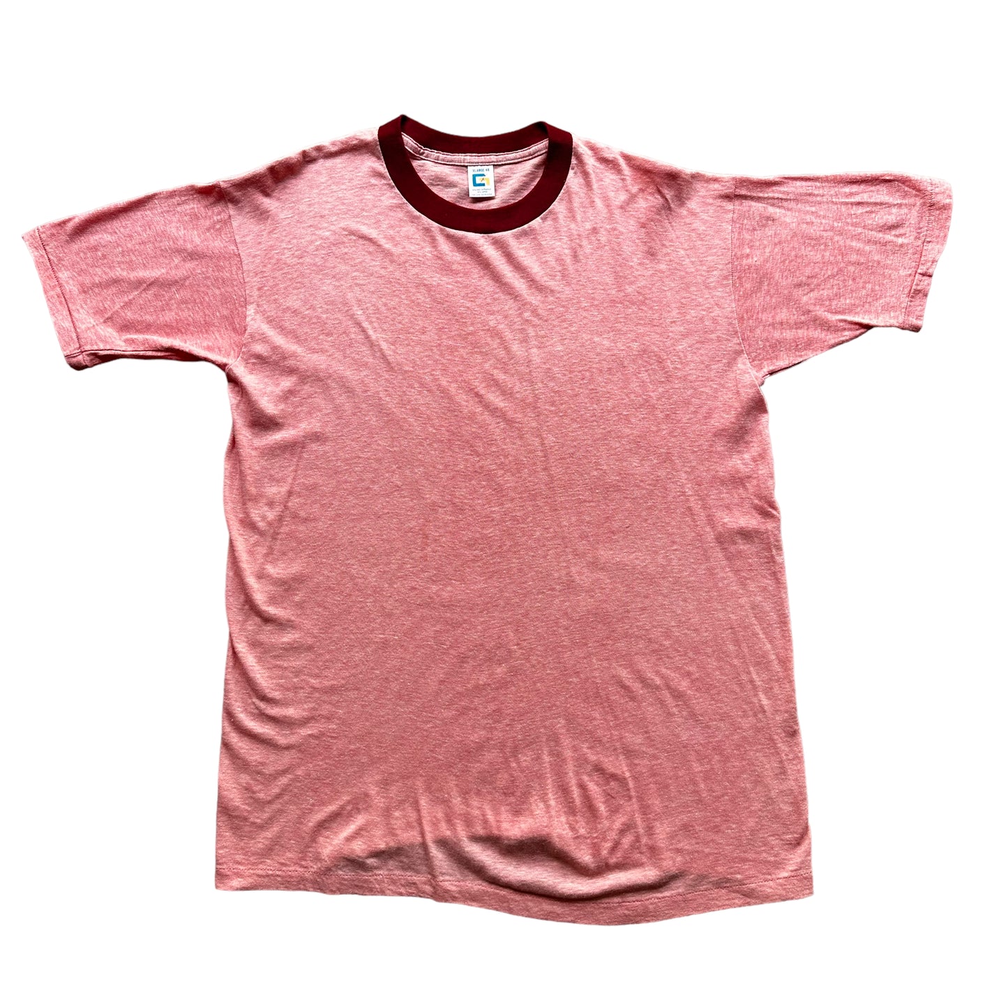 80s Red heather tee medium