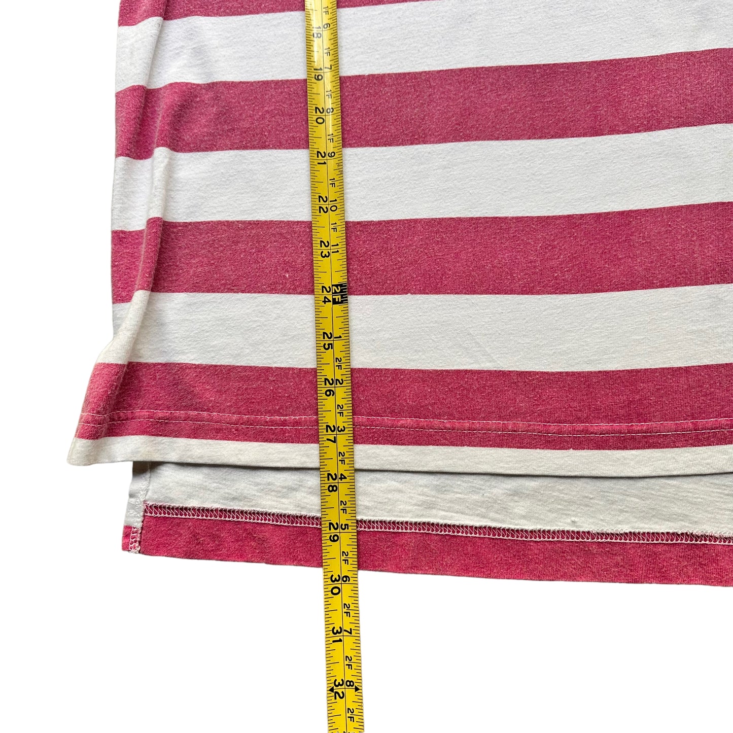 90s Gap striped hooded tee - Large & Extra Large