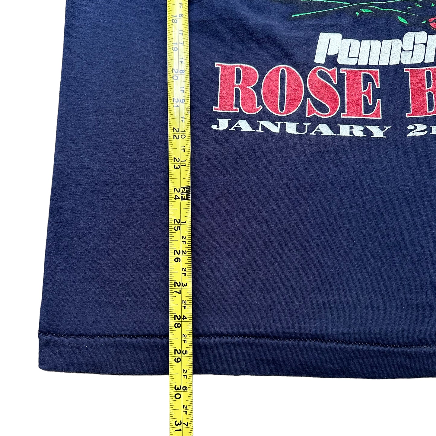 1995 Rose bowl pennstate tee XL