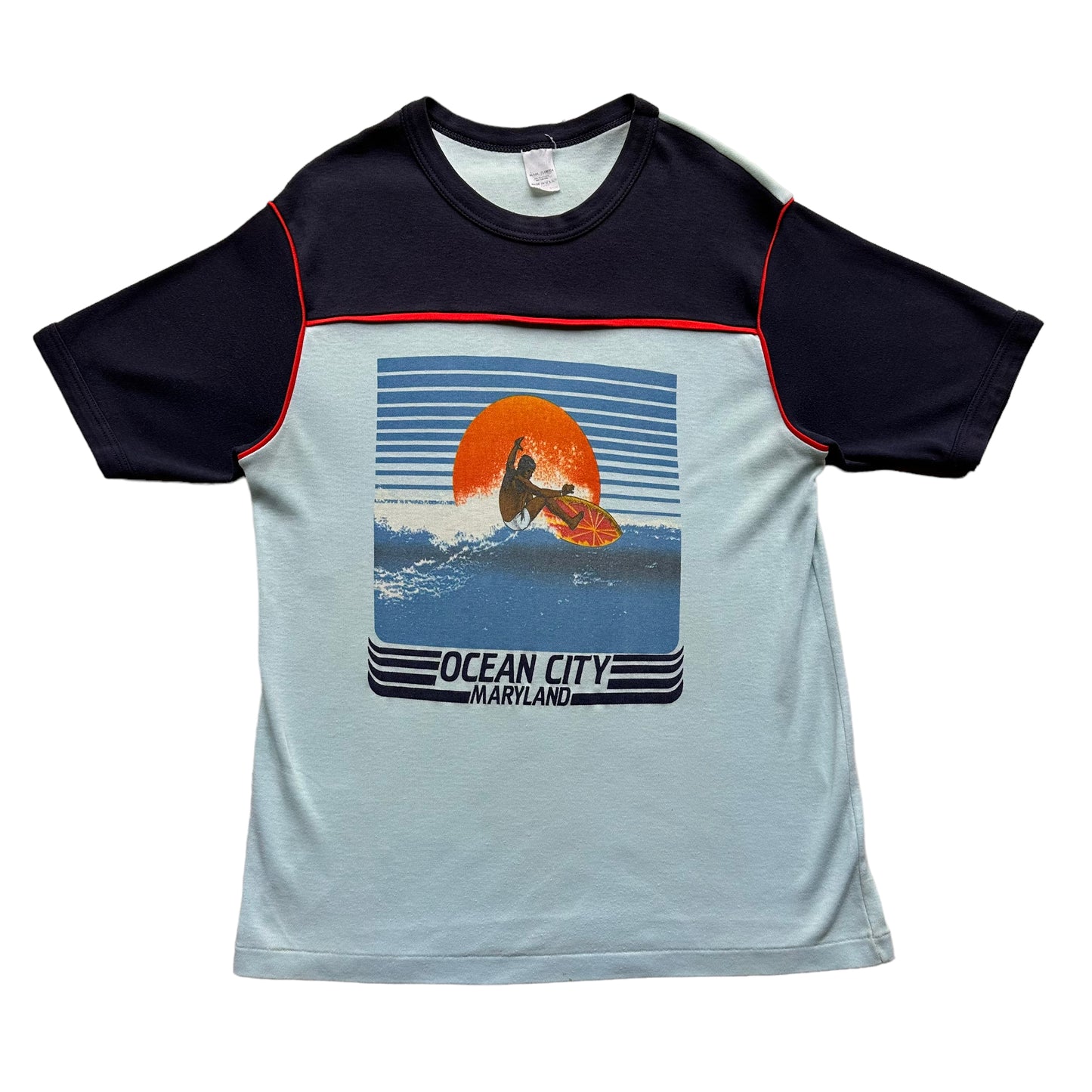 80s Ocean city surfer tee   Small