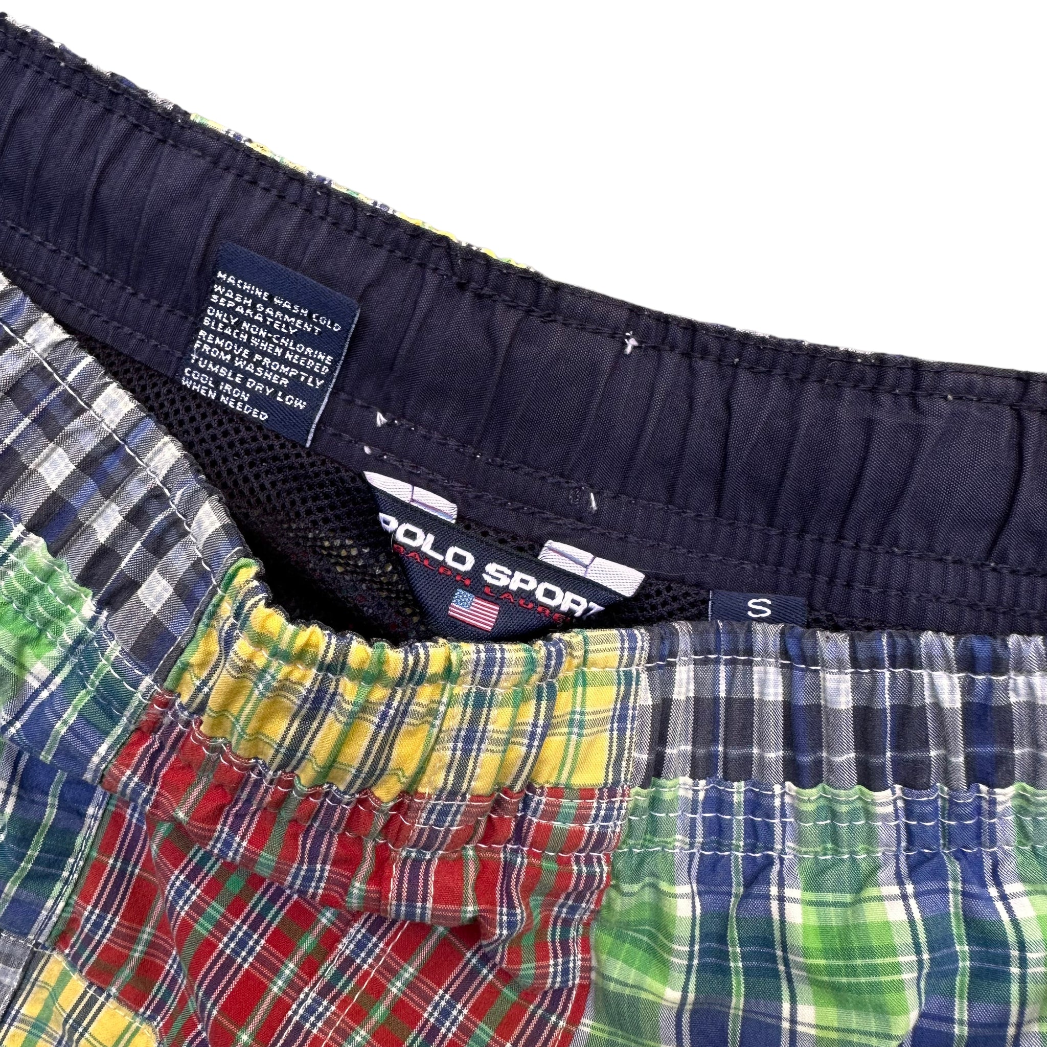 Polo sport patchwork trunks small