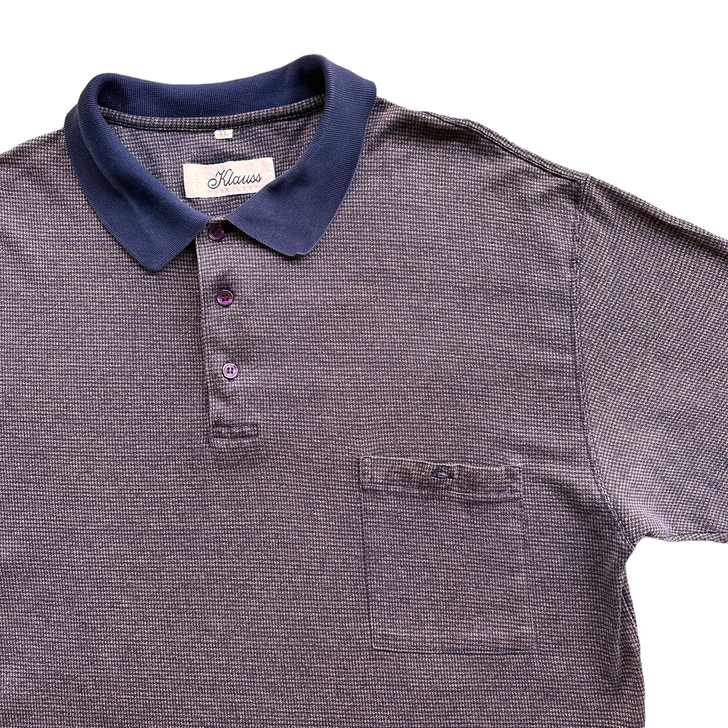 Mercerized cotton polo  XL