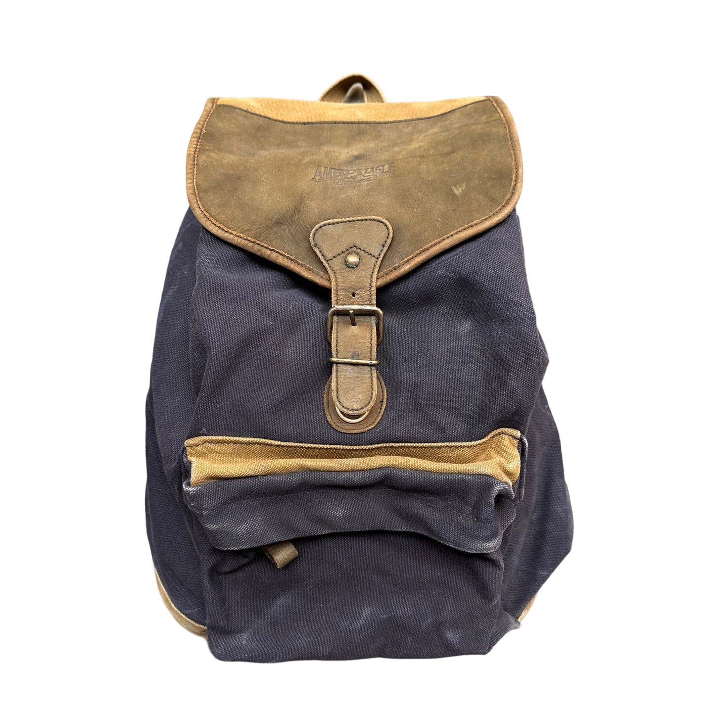 american eagle backpack leather 90s American Eagle back pack – Vintage Sponsor