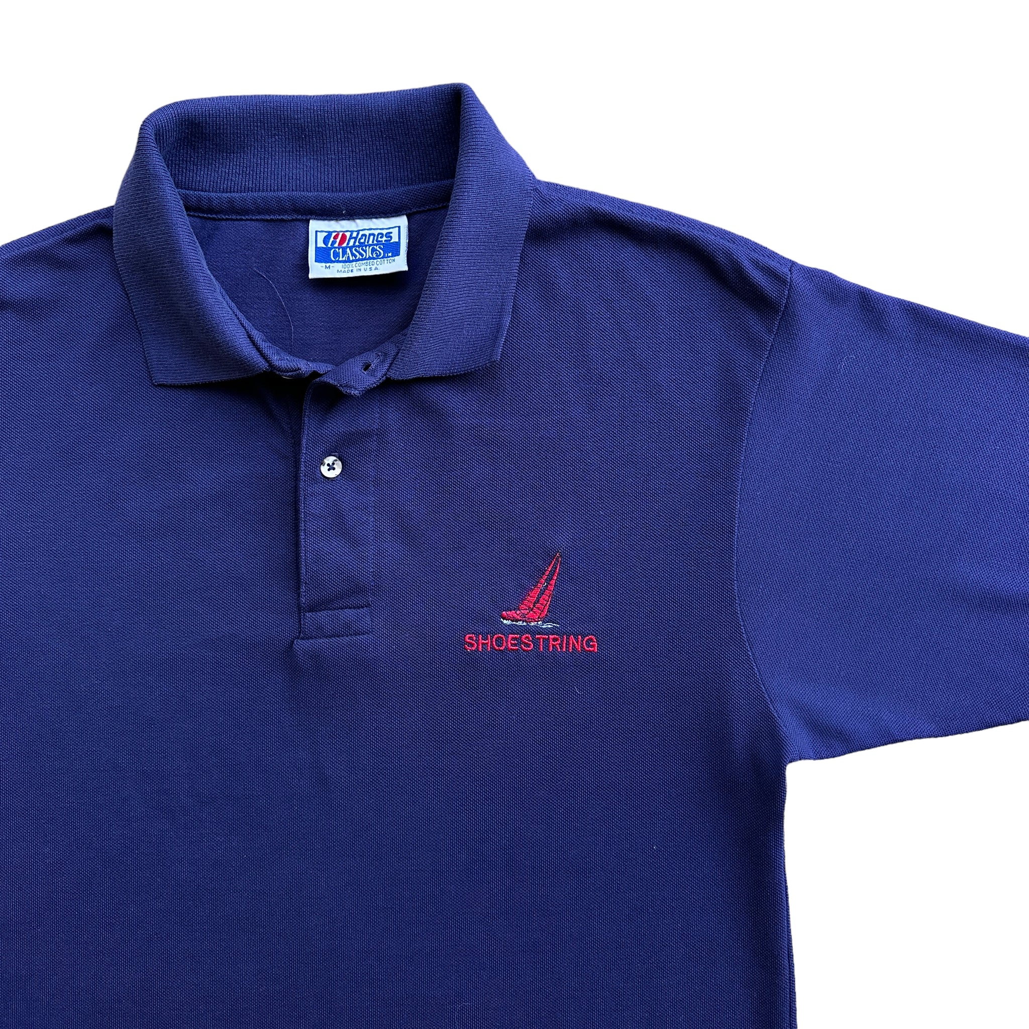 90s Shoestring sailboat polo large