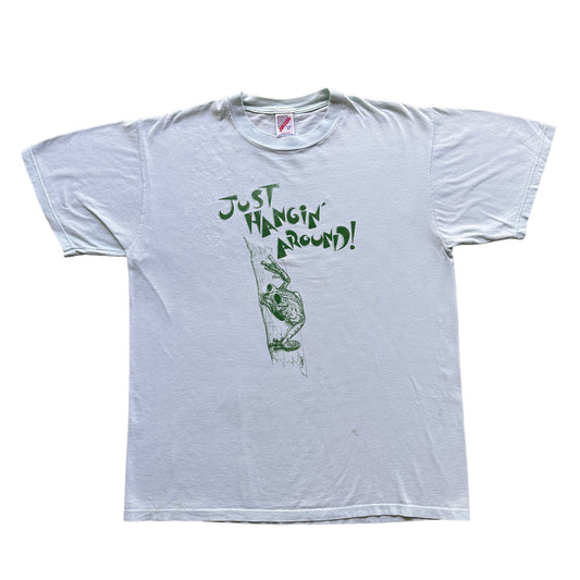 90s Just hanging around tree frog tee M/L