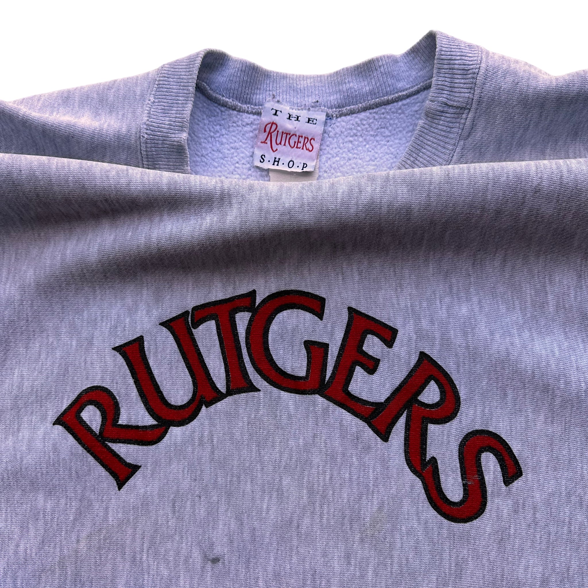 90s Rutgers heavyweight sweatshirt M/L