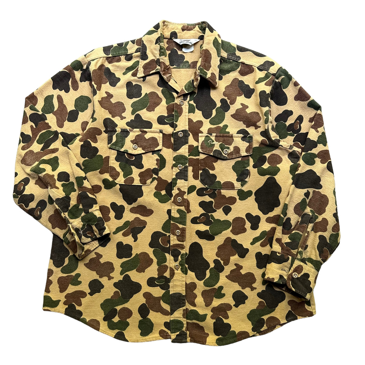 80s Duck camo chamois shirt XL – Vintage Sponsor