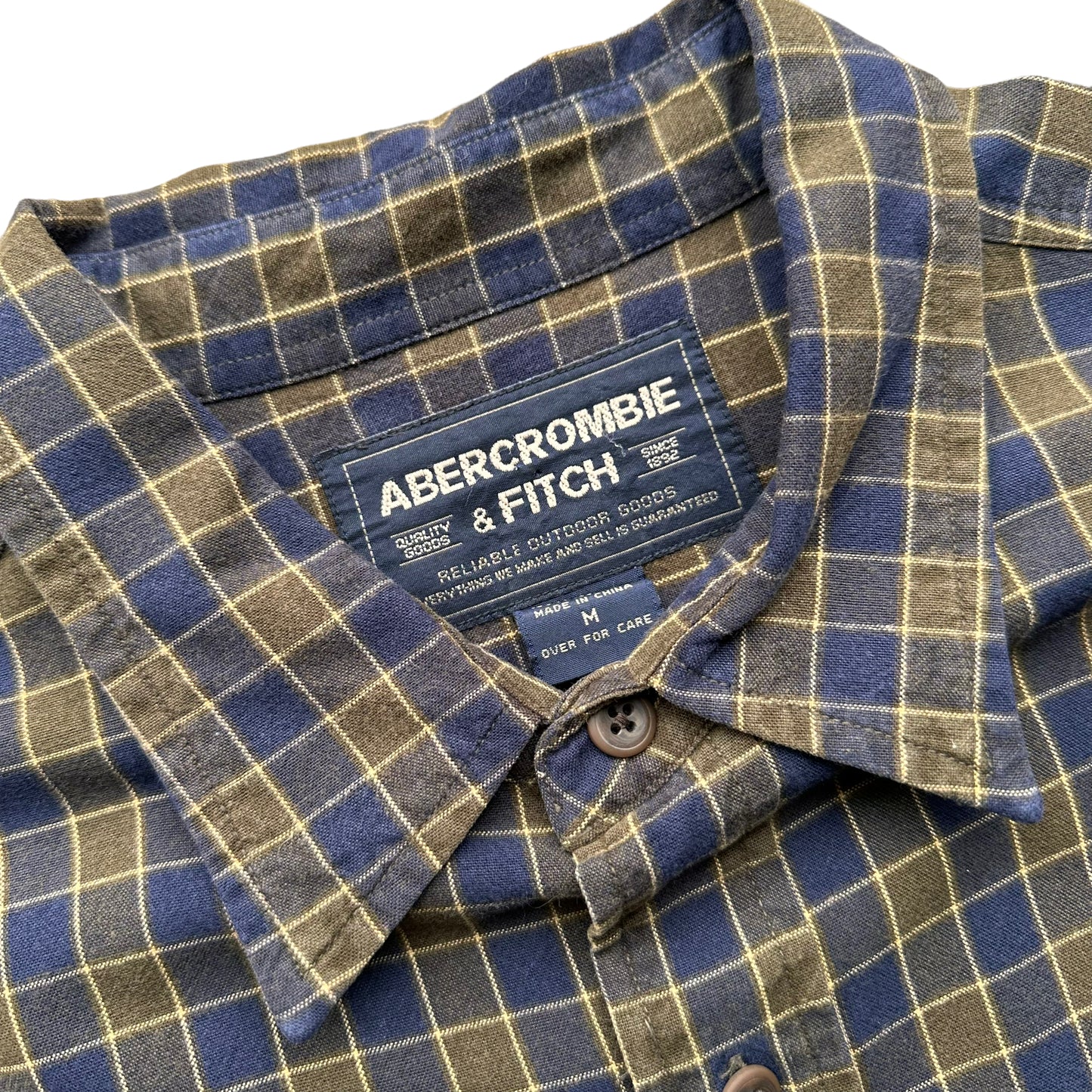 Y2K Abercrombie and fitch button up   M/L